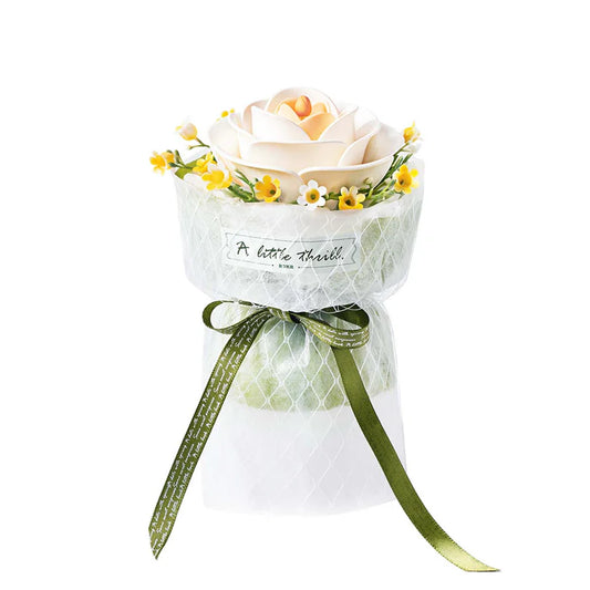 Rolife White Camellia DIY 3D Puzzle Model