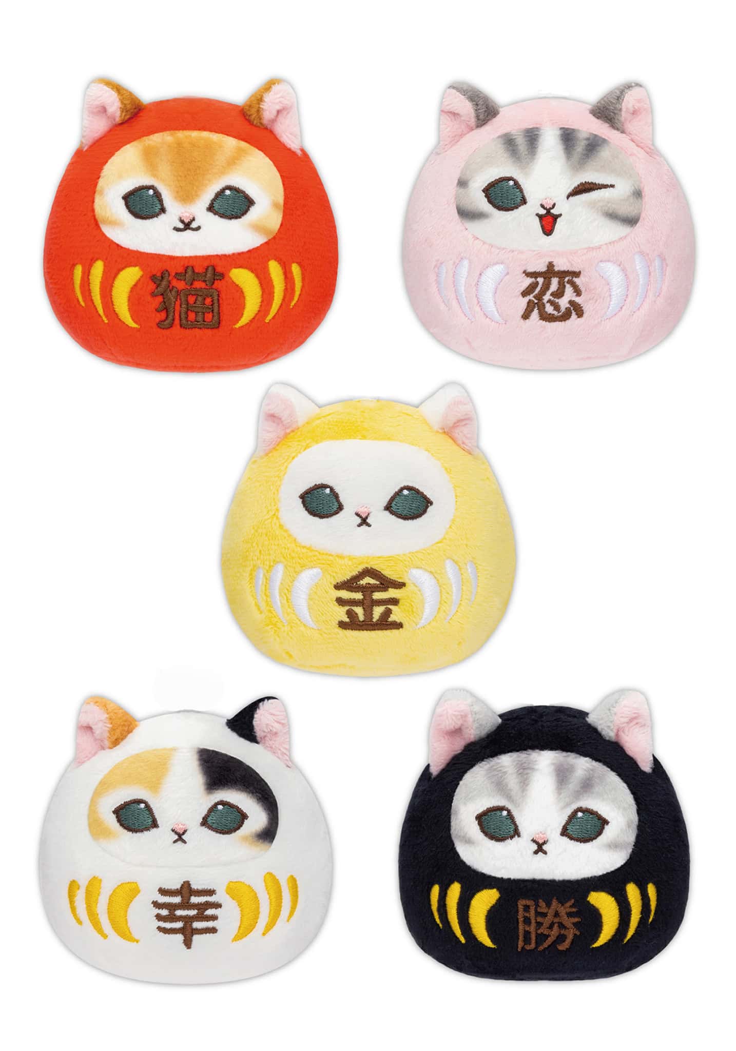 Mofusand Daruma Meow Plush Blind Box