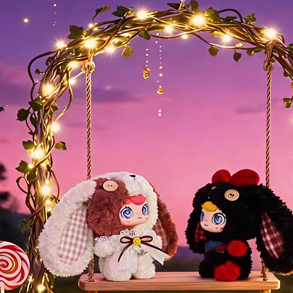 ZAZA Patch Town Series Plush Blind Box Keychain