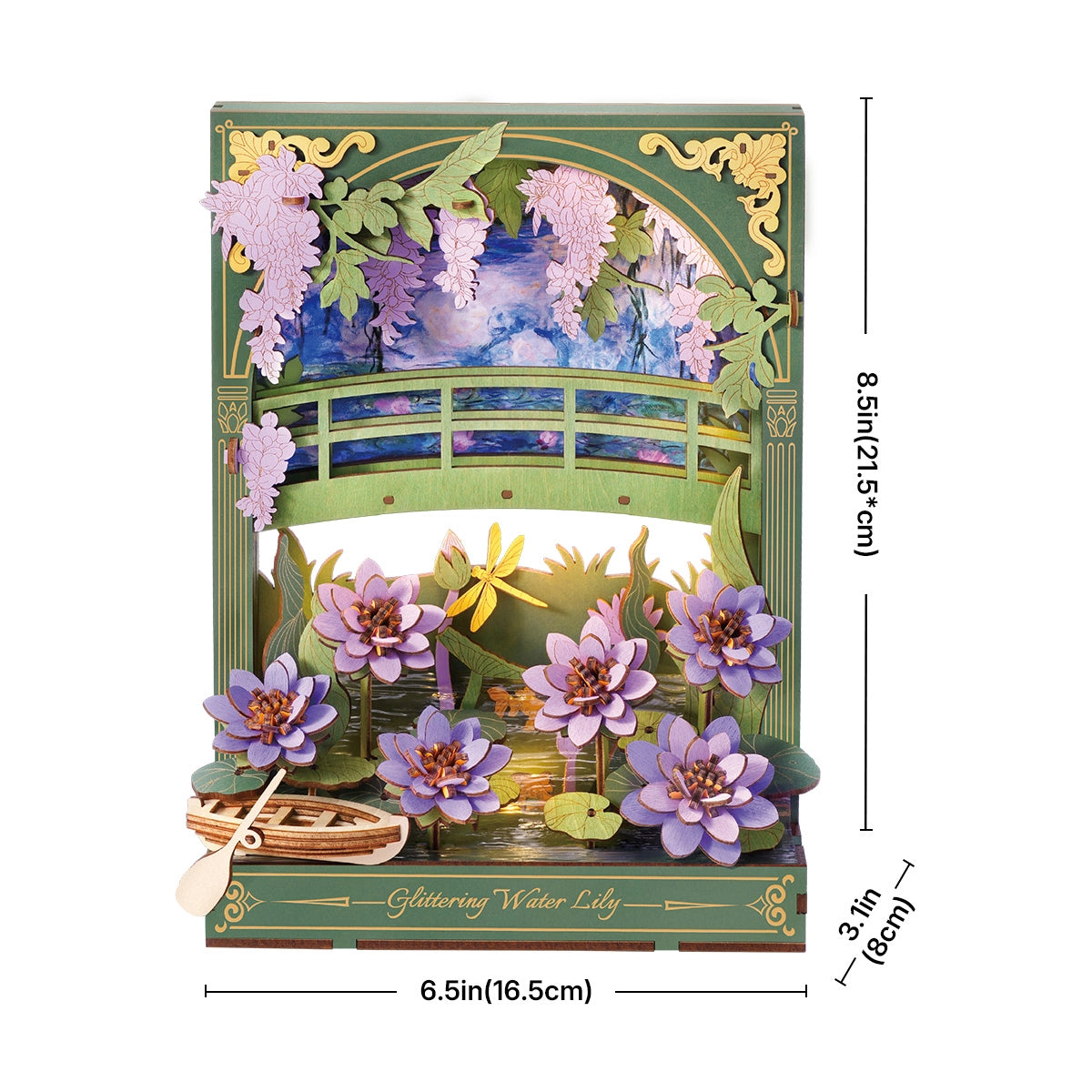 Rolife 3D Wooden Puzzle - Glittering Water Lily