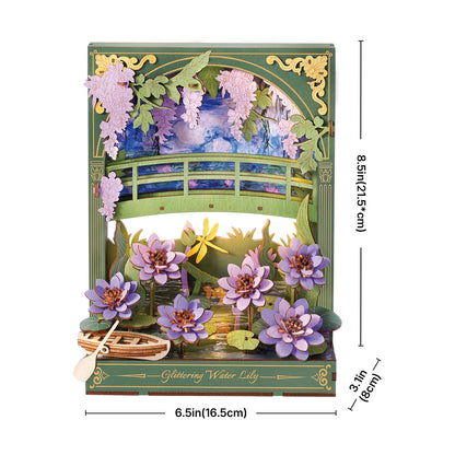 Rolife 3D Wooden Puzzle - Glittering Water Lily