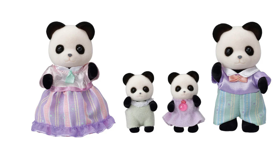 EPOCH Pookie Panda Family
