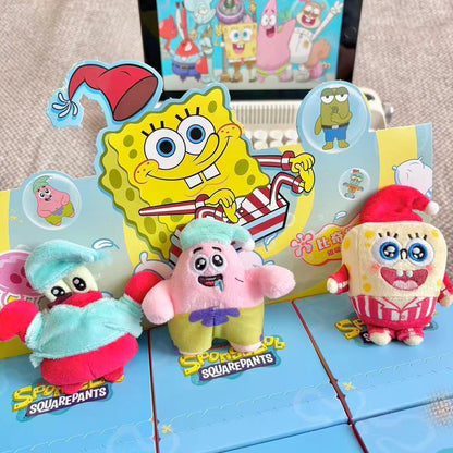 SpongeBob SquarePants Bikini Bottom Fantasy Series Magnetic Plush Keychain