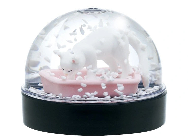 Cat Litter Snow Globe Blind Box