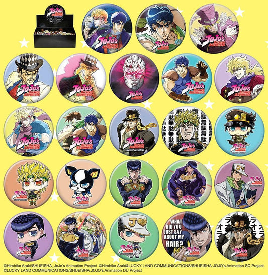 Jojo Season 1 Button Asst-1pc