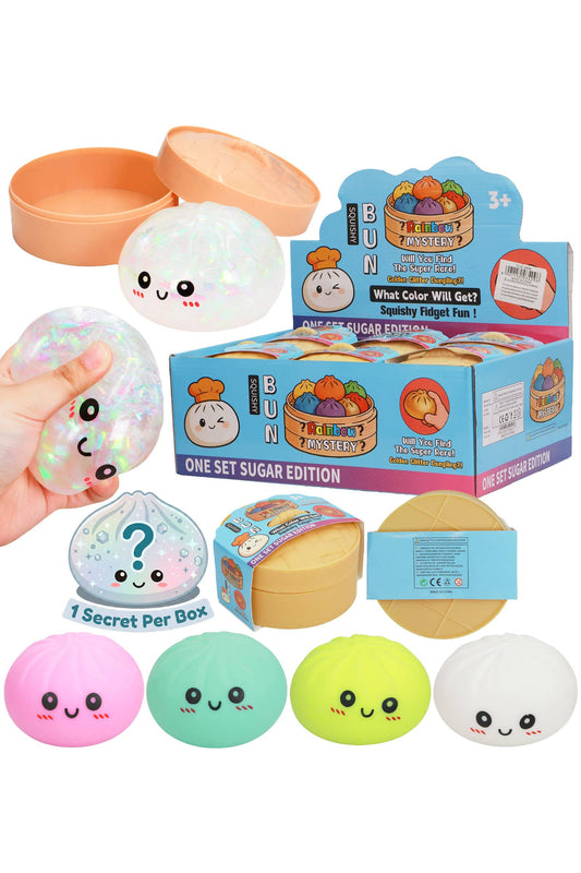 Dumpling Fluffy Slime Squishy Bao Bun Blind Box