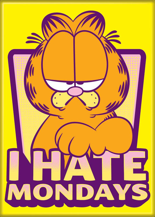 Garfield I Hate Mondays Magnet