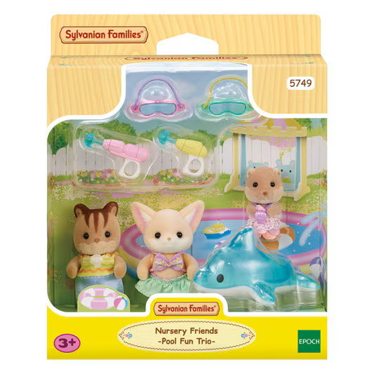 Calico Critters Nursery Friends - Pool Fun Trio