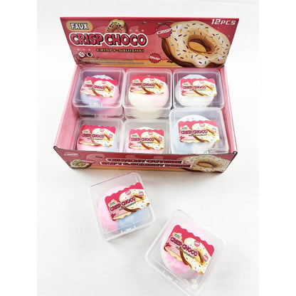 Scented Wax Crunchy Donut Squishy Toy: MIX COLOR