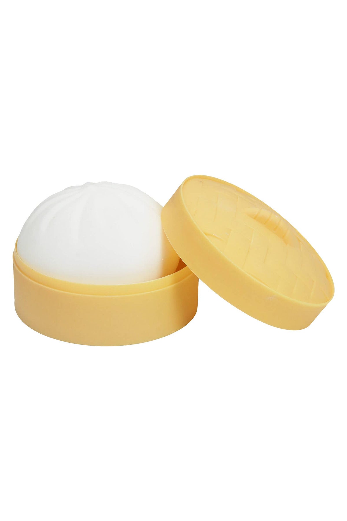 Solid White Dumpling Fluffy Slime Squishy Bao Bun: WHITE