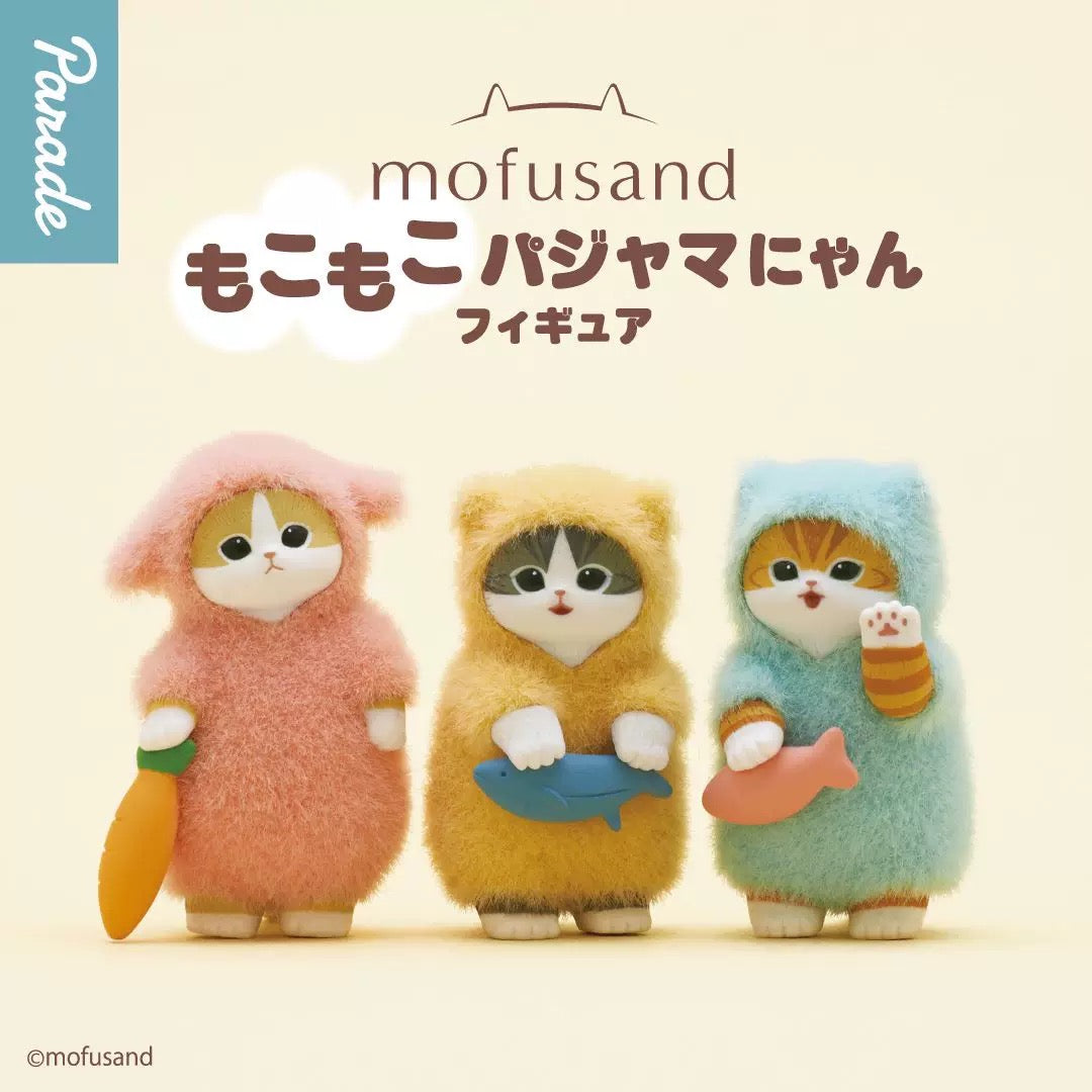 Mofusand Fluffy Pajama Figure Blind Box – FoloFun