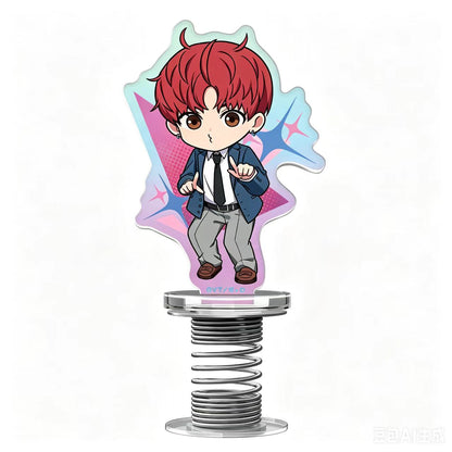 DAN DA DAN Acrylic Stand - Steamwave Dot Spring Rocking Stand
