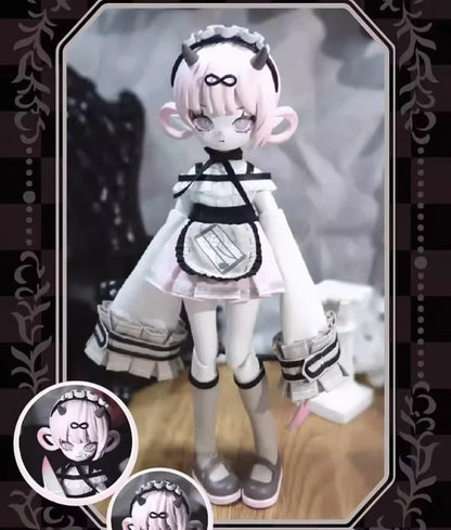 Devil Horn 1/8 Scale BJD  Articulated Doll Series Blind Box