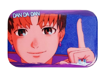 DAN DA DAN Button Pin - Fantasy Close Up Button Pin