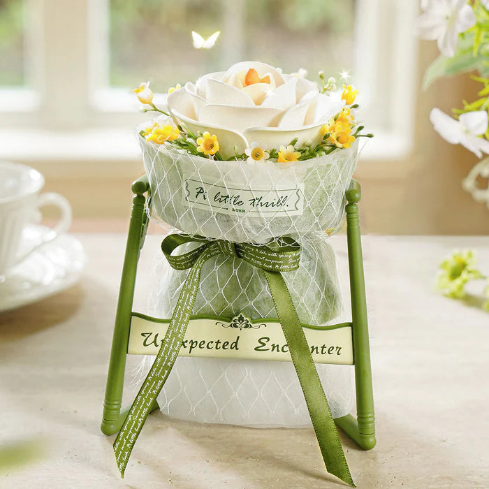 Rolife White Camellia DIY 3D Puzzle Model