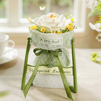 Rolife White Camellia DIY 3D Puzzle Model