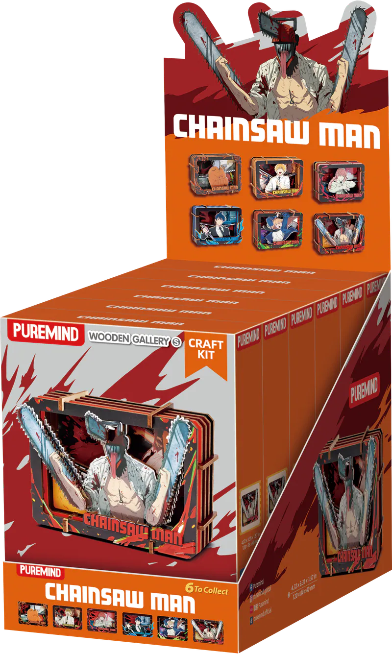 Chainsaw Man Wooden Gallery-S Individual Snapshot
