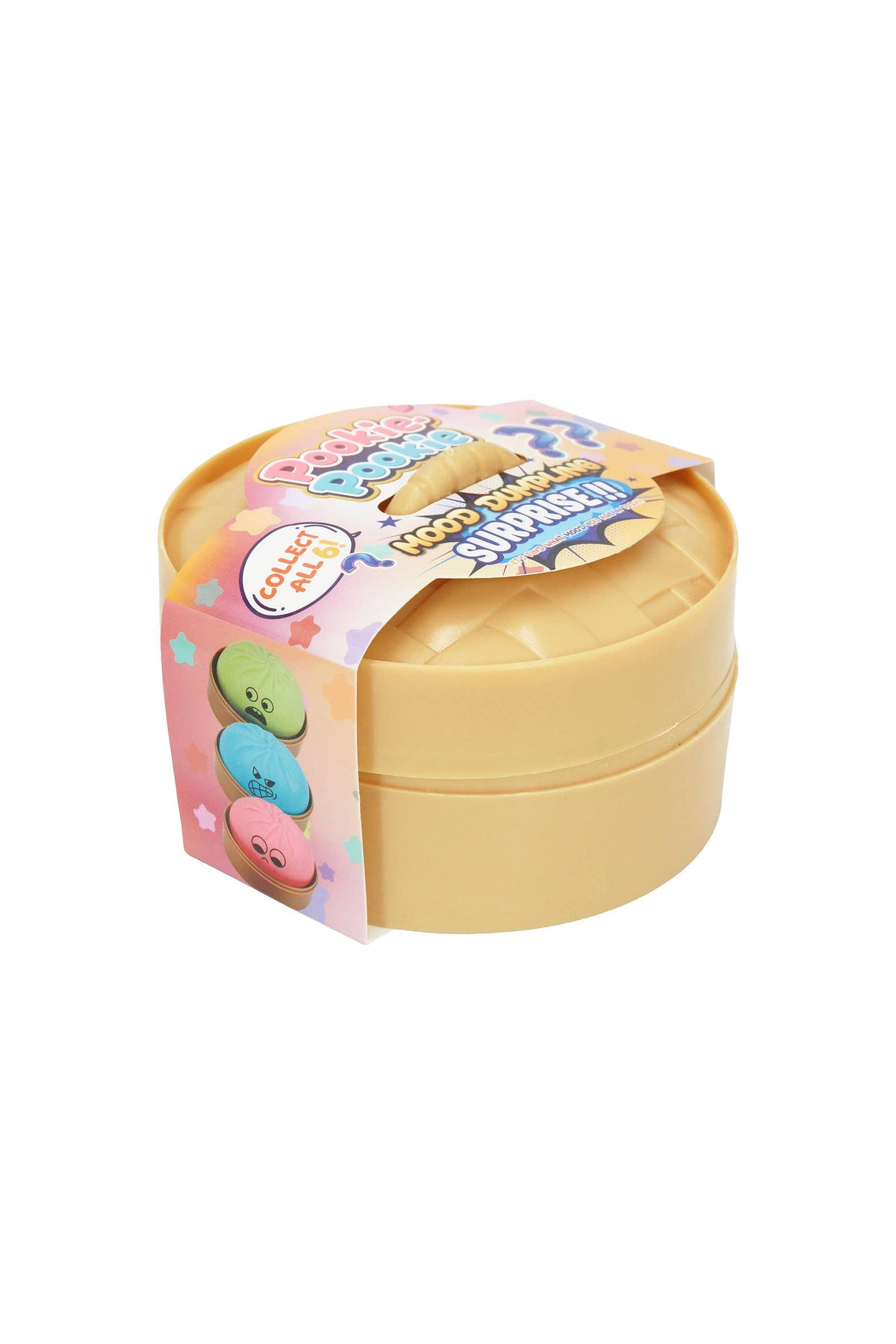 Fine Glitter Bao Bun Dumpling Jelly Slime Filled Squishy: ASSORTED