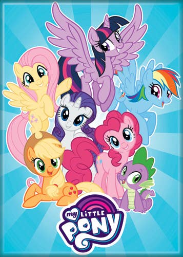 My Little Pony Group Magnet