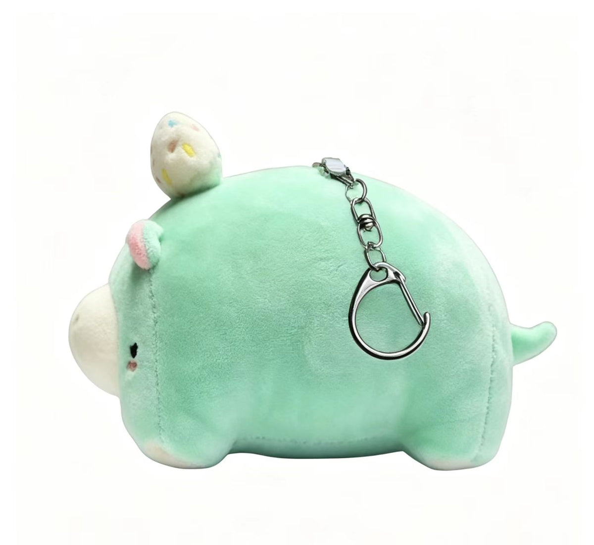 WHIBBO: POCKET HIPPO PLUSH KEYCHAIN Green