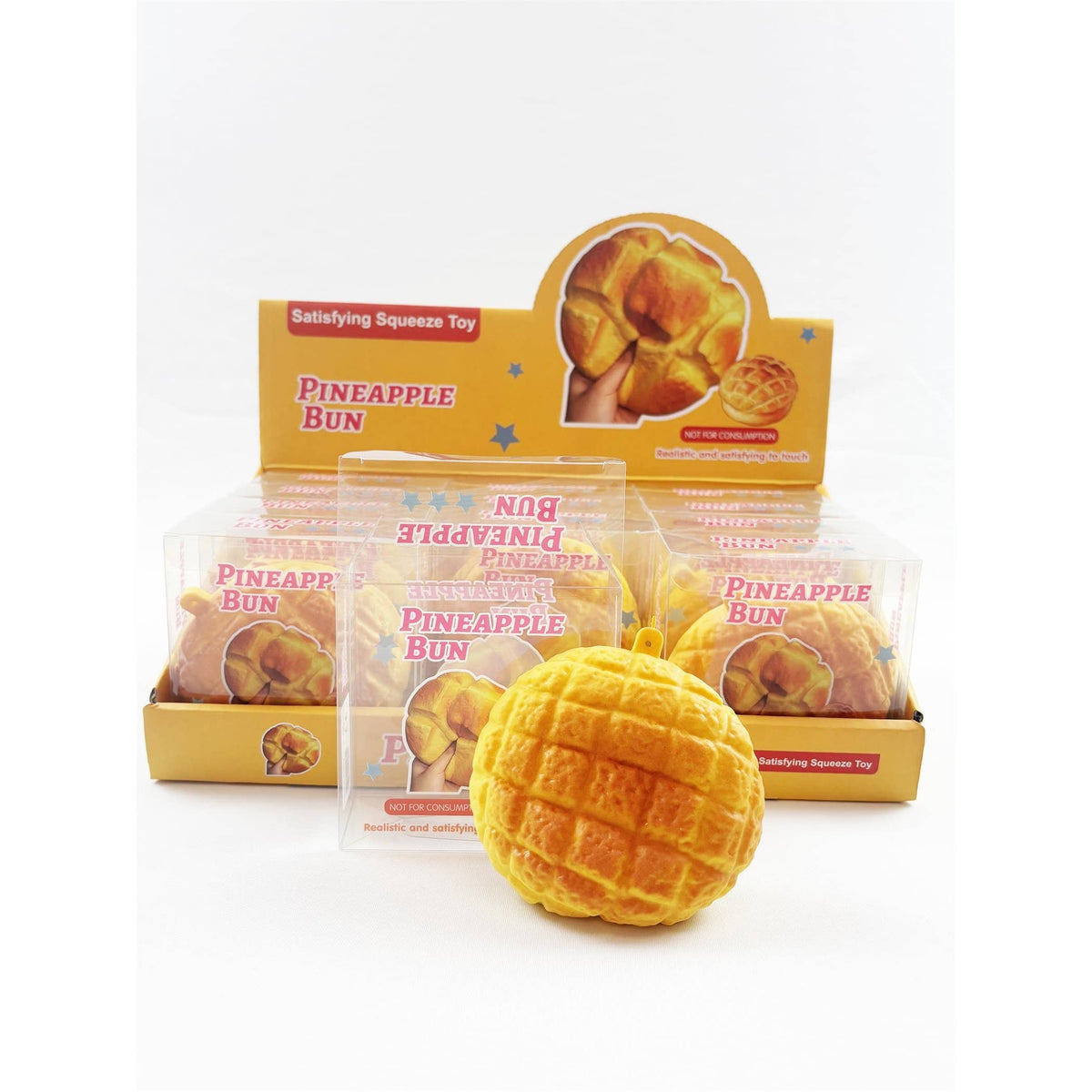 Pineapple Bun Crunchy Squeeze Toy: ONE
