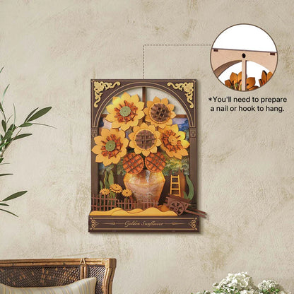Rolife Golden Sunflower