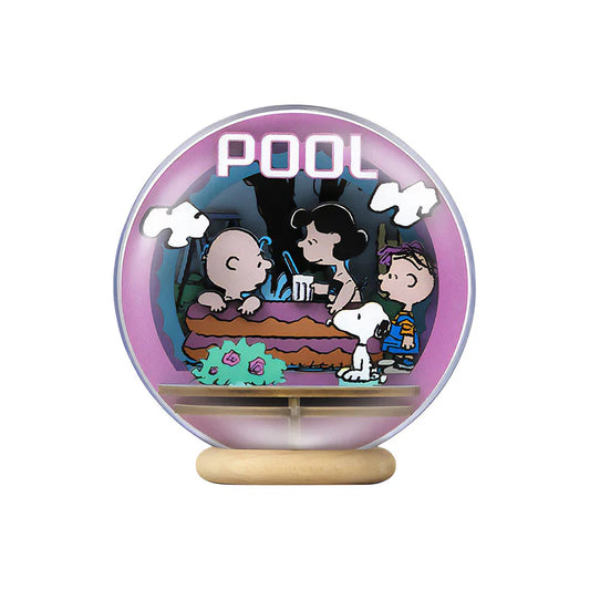 Snoopy Wooden Crystal Ball Cool Pool
