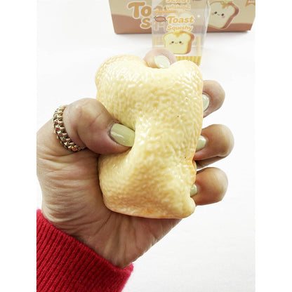 Crunchy Toast Squishy Toy: ONE