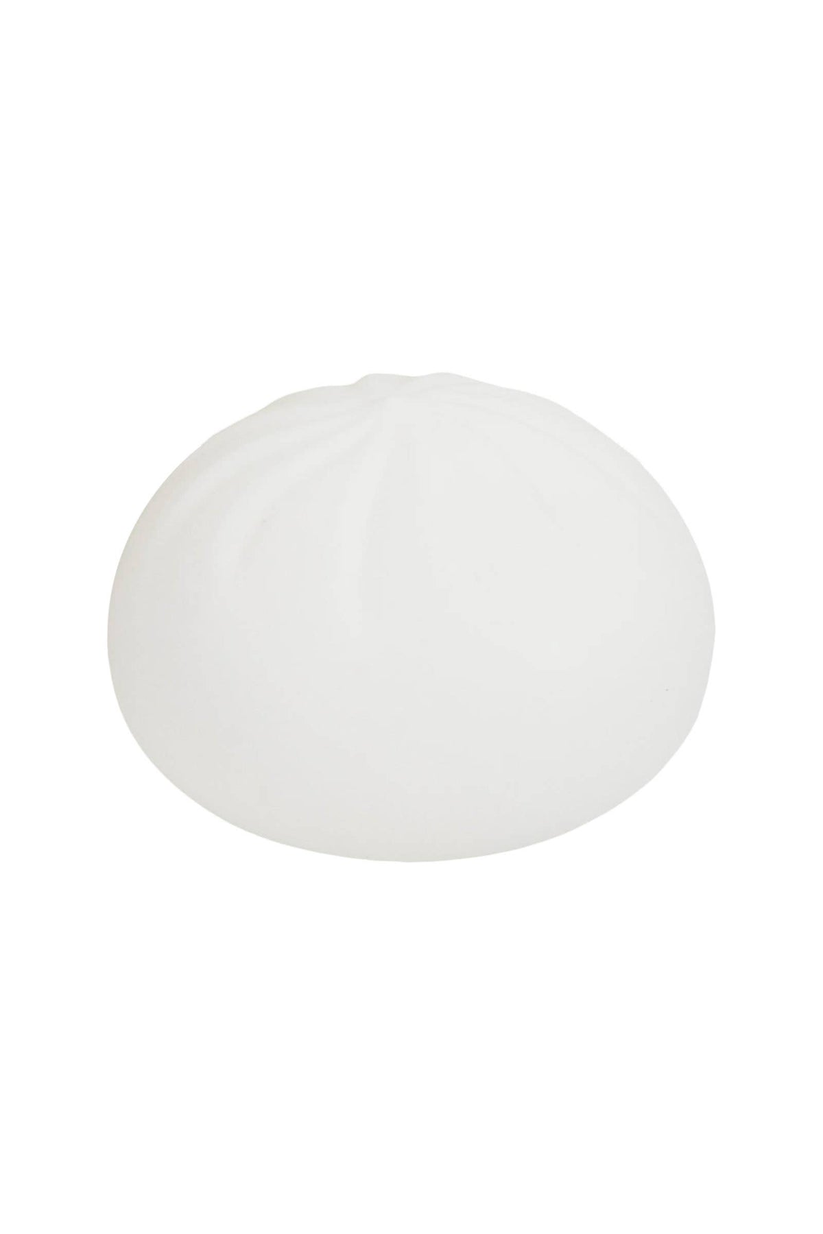 Solid White Dumpling Fluffy Slime Squishy Bao Bun: WHITE