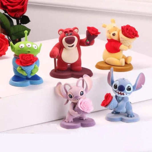 Bozhiting Disney Preserved Flower “Love Floral Language” Series