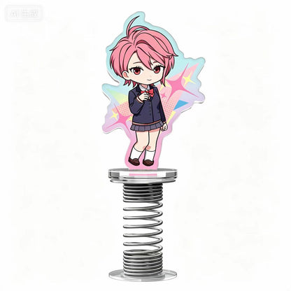 DAN DA DAN Acrylic Stand - Steamwave Dot Spring Rocking Stand