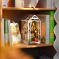 Rolife Book Nook Shelf Insert - Holiday Garden House