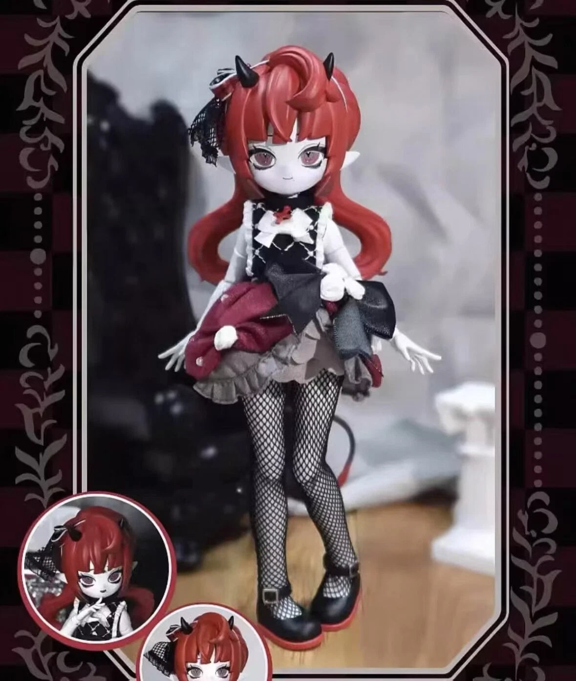 Devil Horn 1/8 Scale BJD  Articulated Doll Series Blind Box