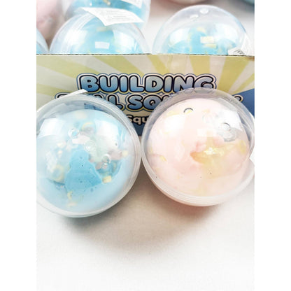 Crunchy Building Ball Squishy Toy: MIX COLOR