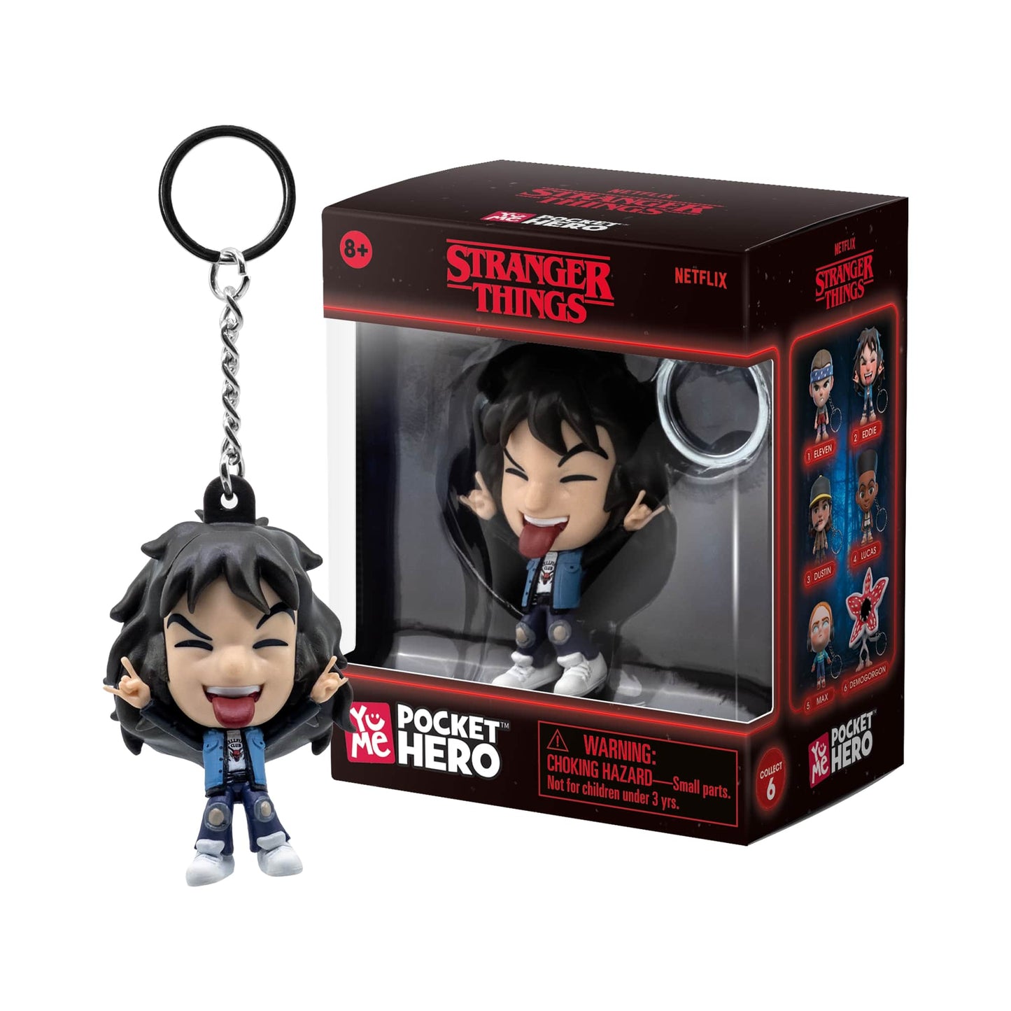 YuMe Stranger Things Pocket Hero Window Box Keychain