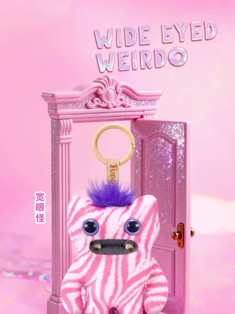 Fuggler-Cute and Fun Pink Plush Keychain Blind Box