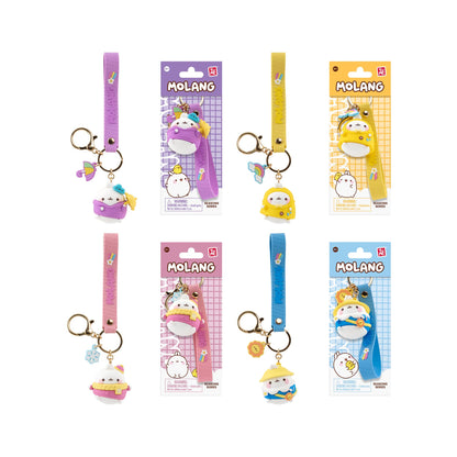 YuMe Molang Weather Series Collectible Keychains with Strap