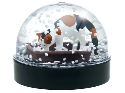 Cat Litter Snow Globe Blind Box