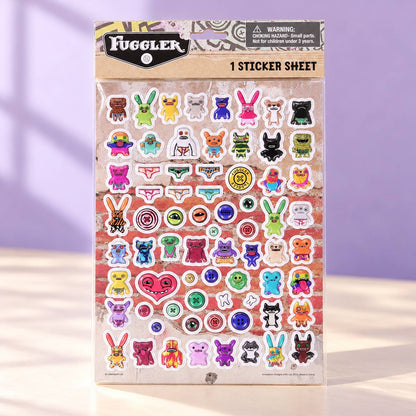 Fuggler Raised Sticker Sheet