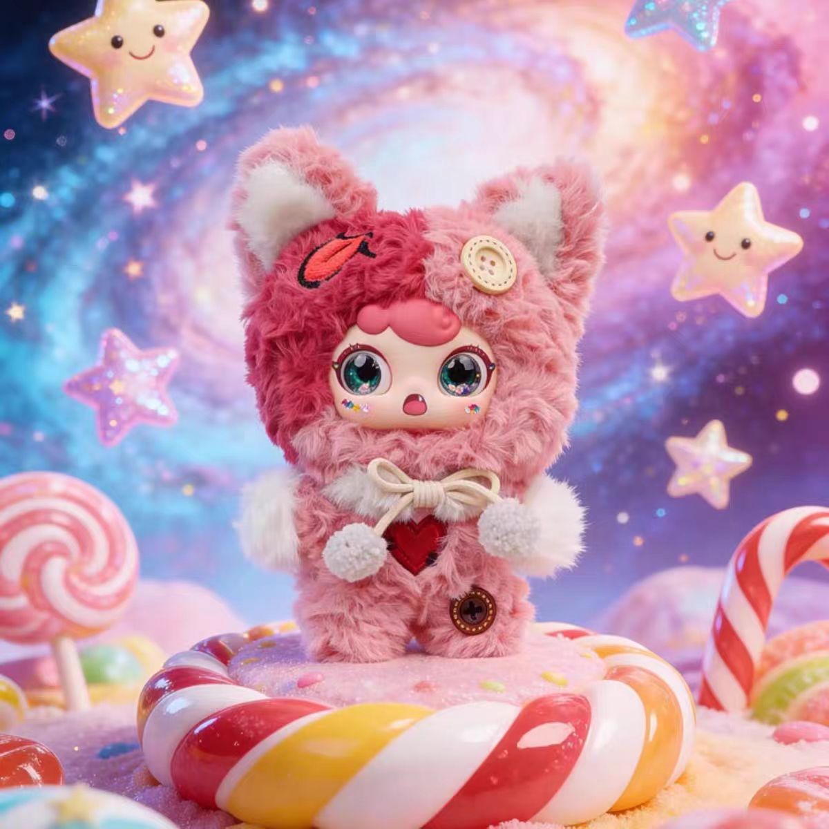 ZAZA Patch Town Series Plush Blind Box Keychain
