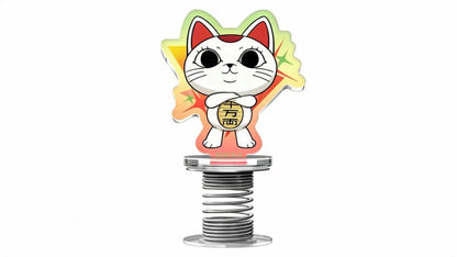 DAN DA DAN Acrylic Stand - Steamwave Dot Spring Rocking Stand