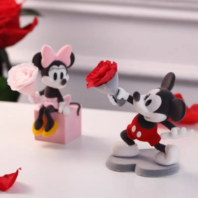 Bozhiting Disney Preserved Flower “Love Floral Language” Series