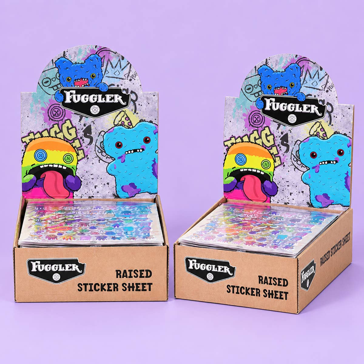 Fuggler Raised Sticker Sheet