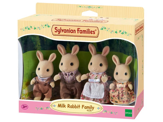 Calico Critters Milk Rabbit Family