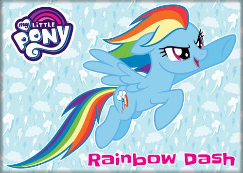 My Little Pony Rainbow Dash Magnet