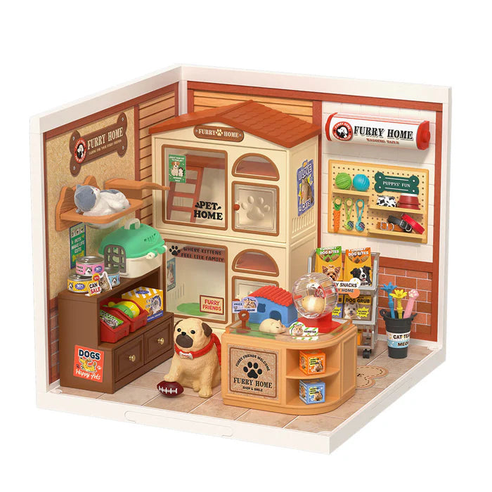 Rolife Furry Friends' Home