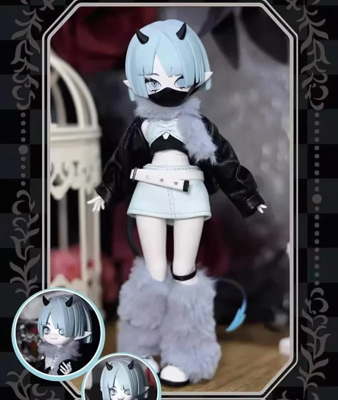 Devil Horn 1/8 Scale BJD  Articulated Doll Series Blind Box