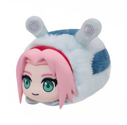 Naruto Shippuden – Cute Beast Lying Party Plush Keychain Blind Box