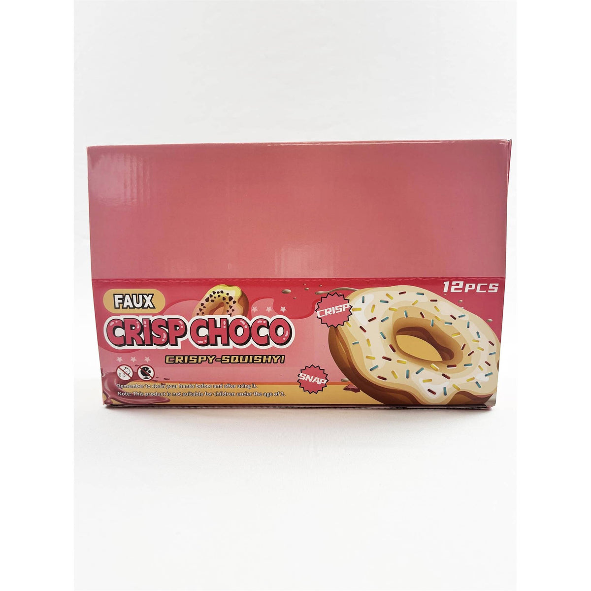 Scented Wax Crunchy Donut Squishy Toy: MIX COLOR