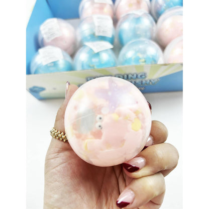 Crunchy Building Ball Squishy Toy: MIX COLOR